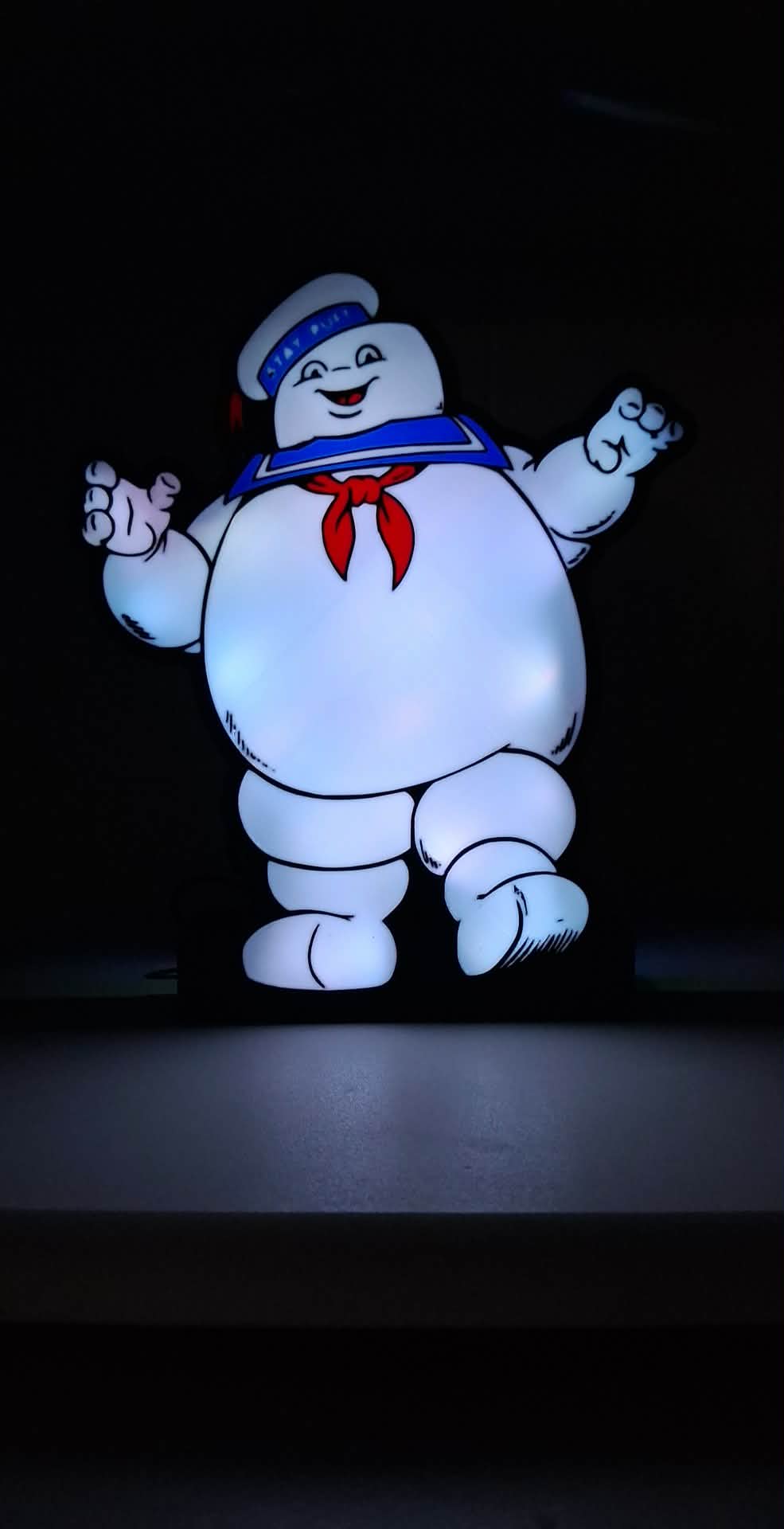 Stay Puff LED light box – custom 3D printed – Lit Layer Creations